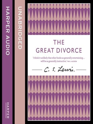 cover image of The Great Divorce (C. S. Lewis Signature Classic)